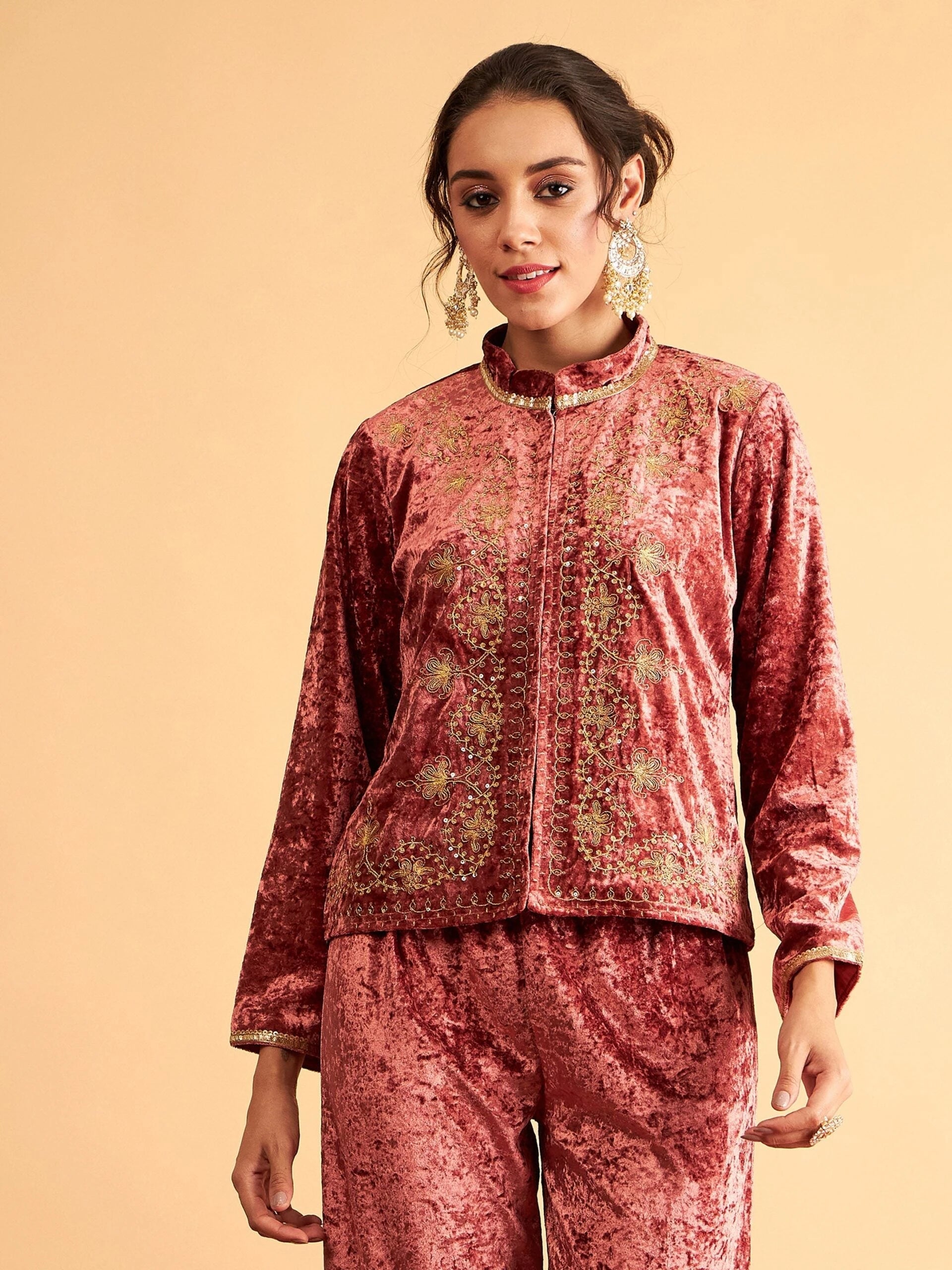 Buy Stylish Velvet Jackets for Women Online in UAE – Winter & Festive Collection