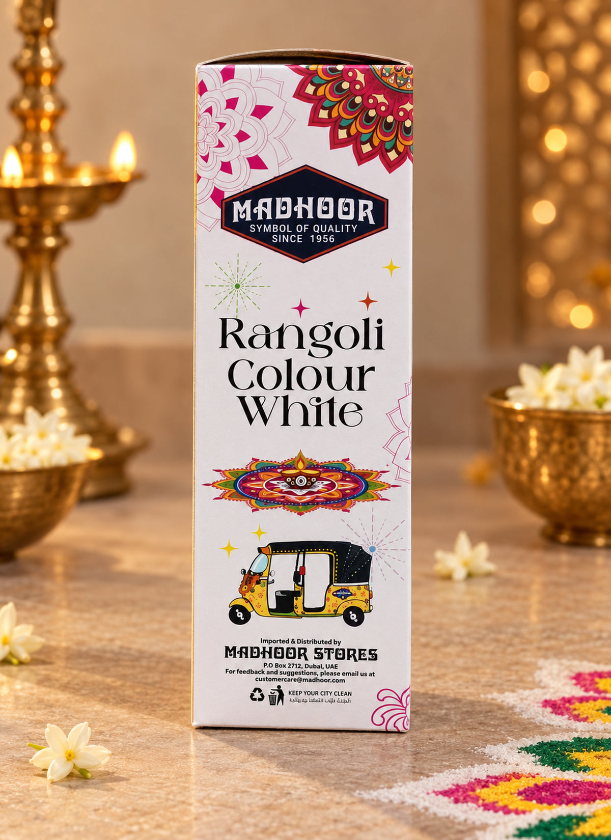 Rangoli Powder White 250gm 1 Piece
