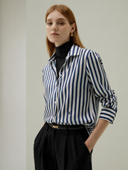 Modestt-Striped Print  top and skirt  co-ord set