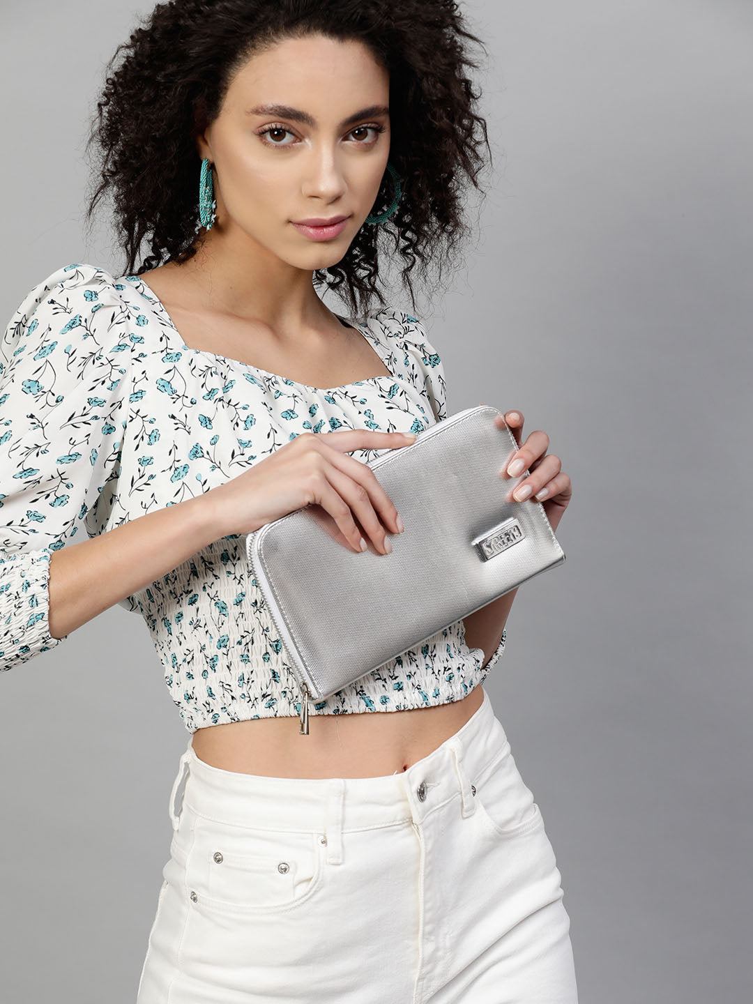 Dotted Wallet Clutch