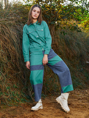 athena women cotton denim jacket