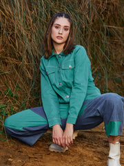 athena women cotton denim jacket