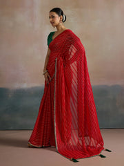 Women's Viscose Yellow Printed Designer Saree With Blouse Piece