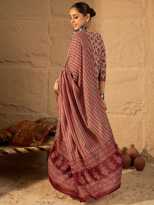 Yellow Embroidered Straight Kurta Trousers With Dupatta Set