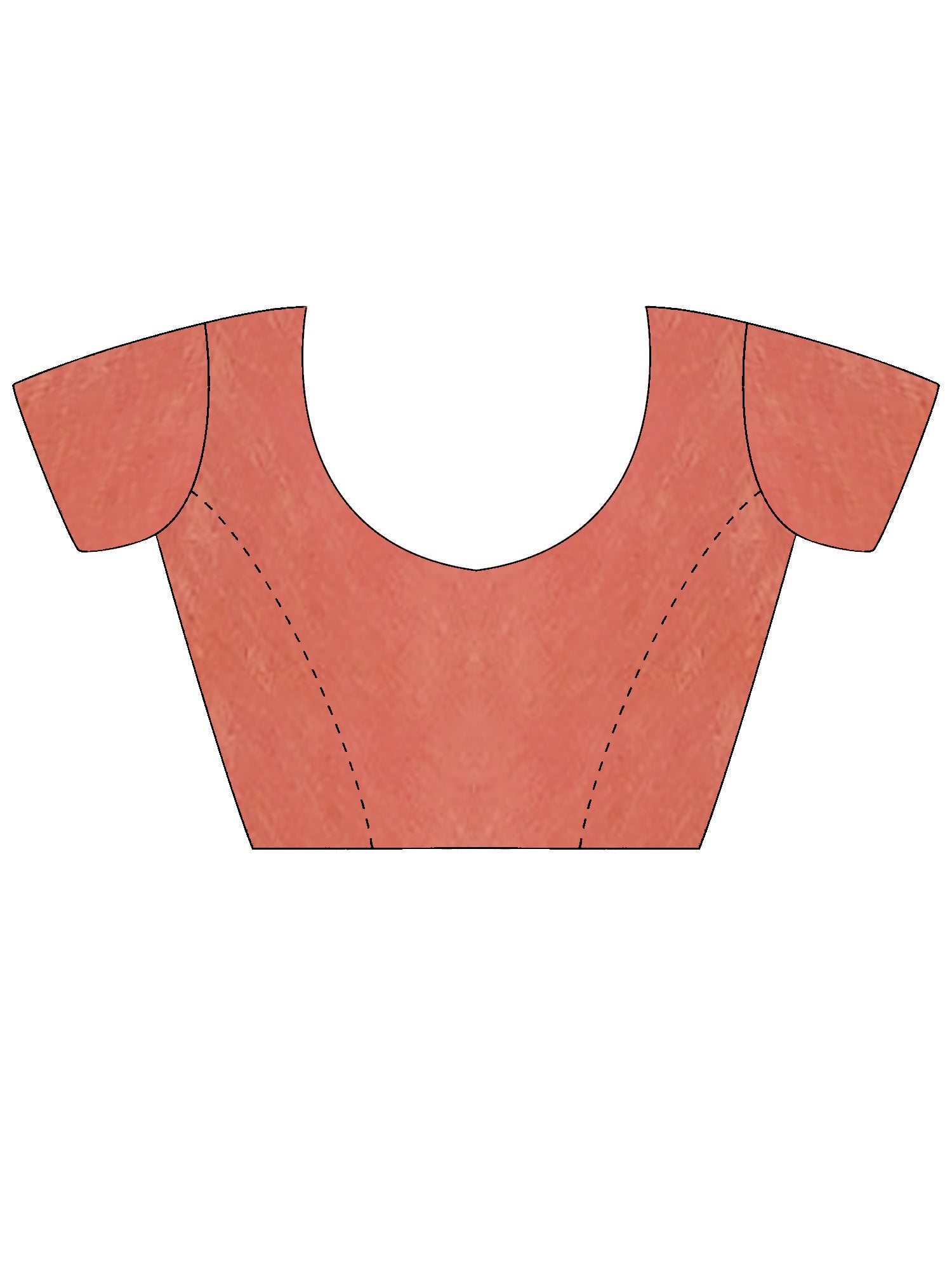 Women's Satin Peach Embellished Designer Saree With Blouse Piece
