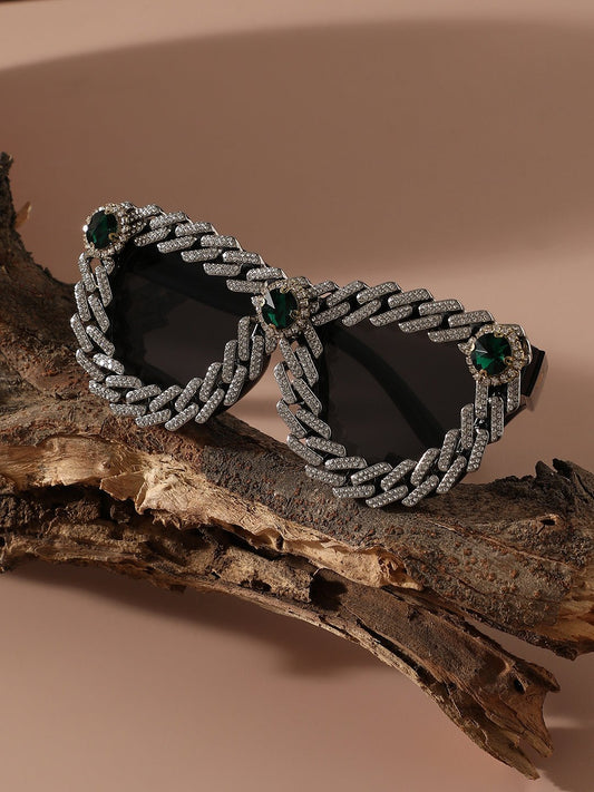 Haute Sauce - Jeweled Sunglasses