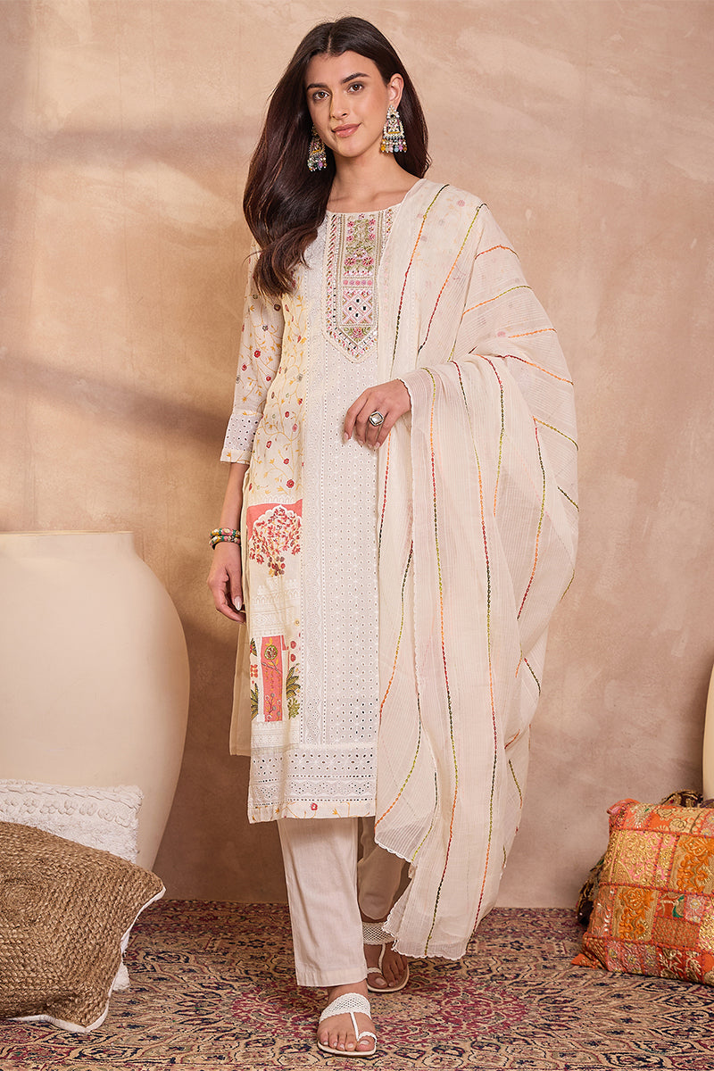 cream-pure-cotton-ethnic-motifs-printed-straight-kurta-trousers-with-dupatta-pkskd3192