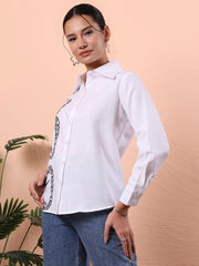 fithub party shirt with embroidered design