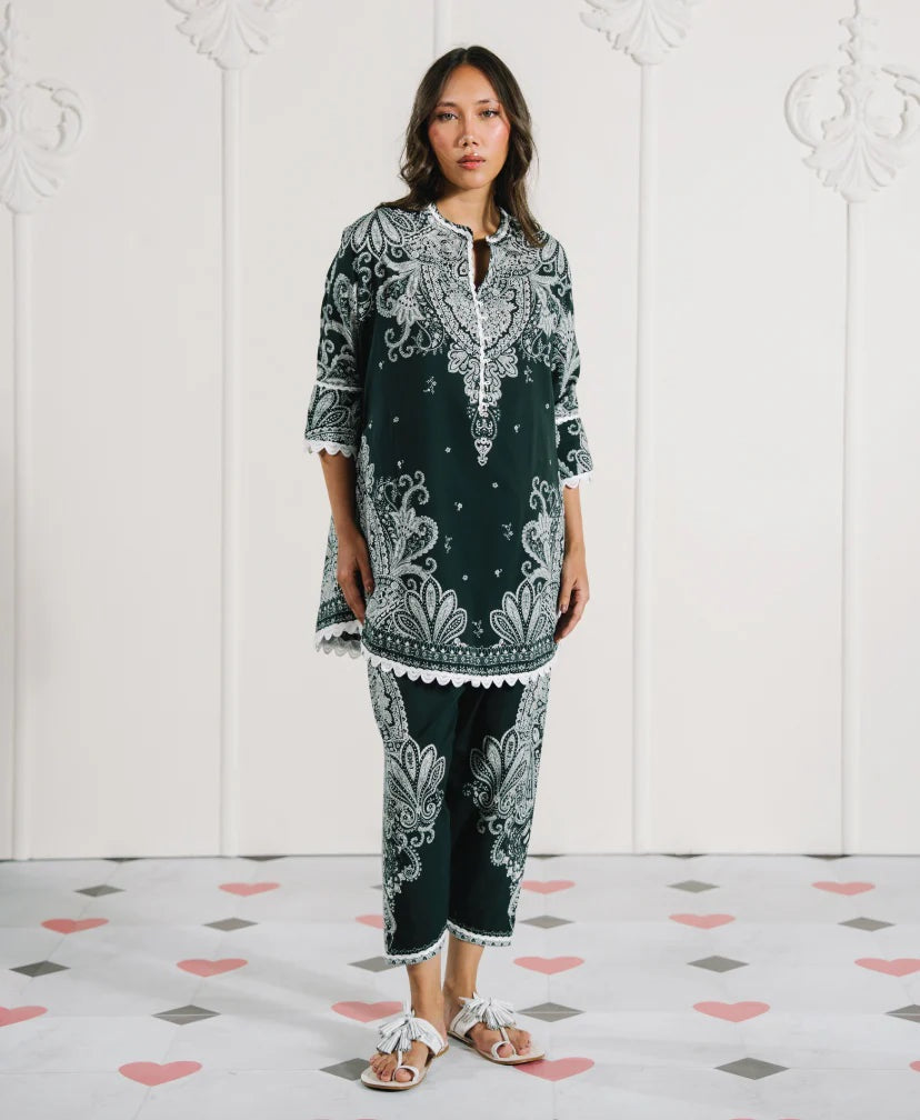 Women's Rayon Cotton Blend Co-Ords