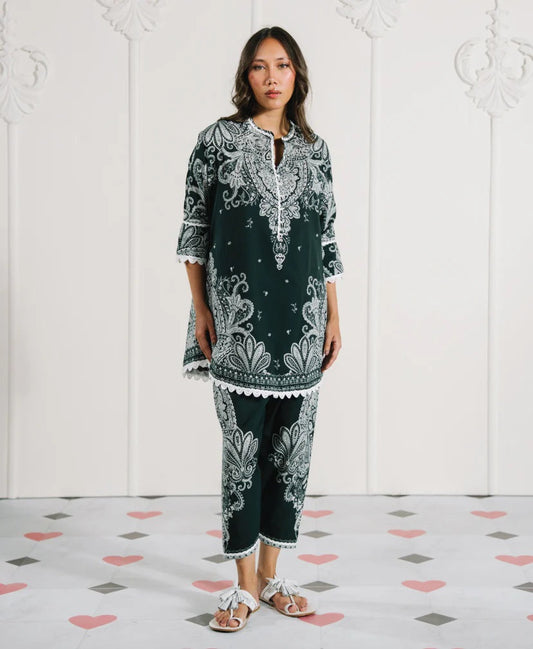 Women's Rayon Cotton Blend Co-Ords