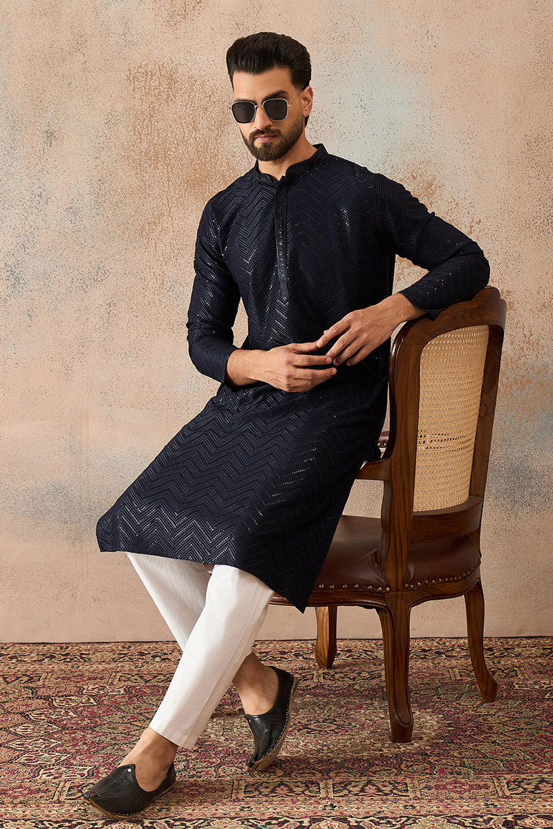 ethnic-bay-blue-rayon-embroidered-straight-kurta-with-trousers-mkset2189