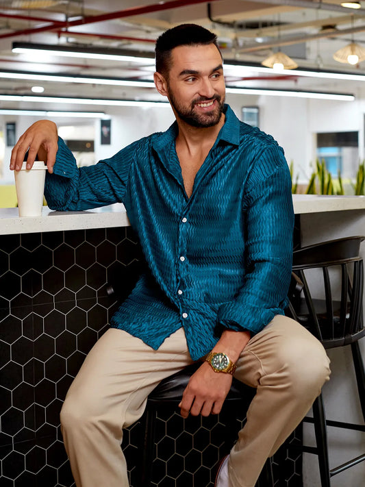 Curly-Creased Shirt