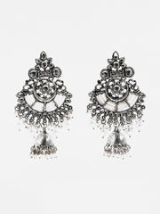 Oxidized Paachi Kundan Pearls