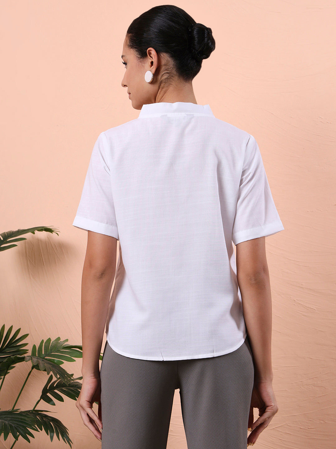 the lifestyle co olive v neck shirt style top