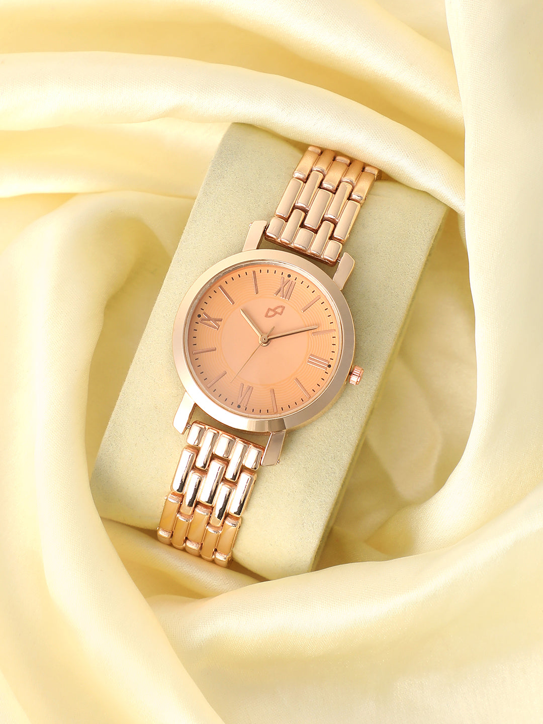 Gold Dial Watch for Women | Classic Bracelet Watch for Office & Formal