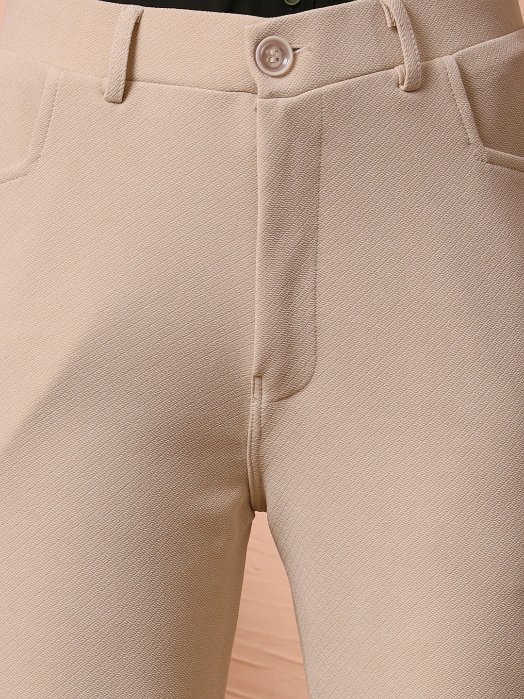 women relaxed regular fit formal trousers 3