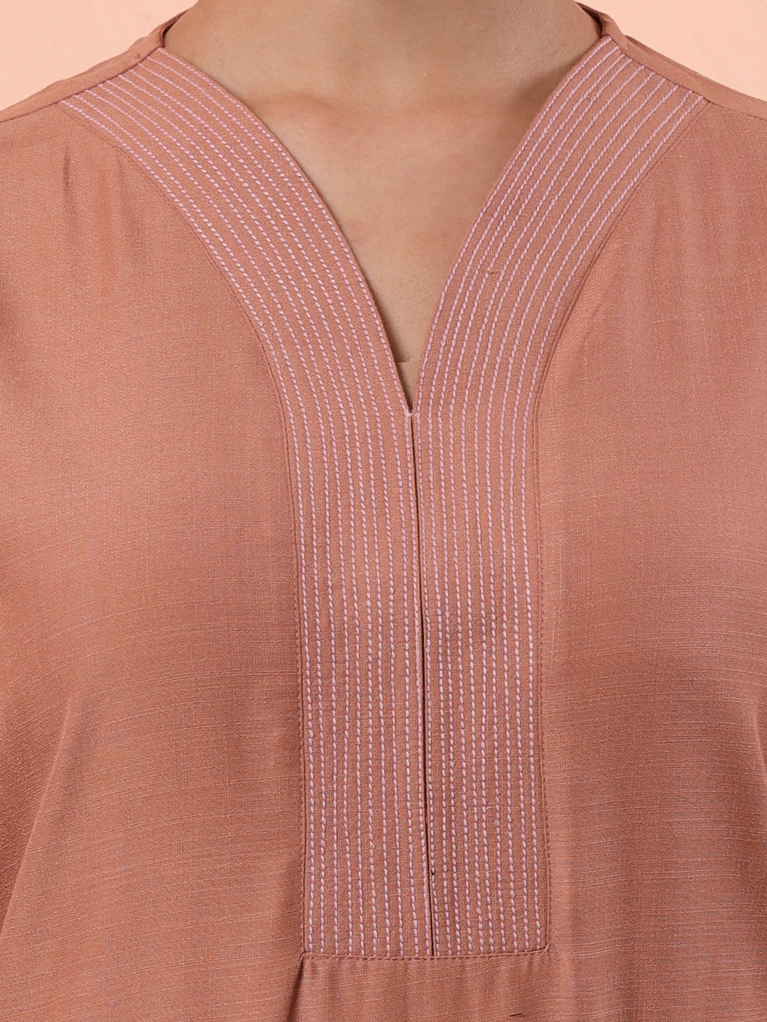 top with professional relaxed fit v neck 2