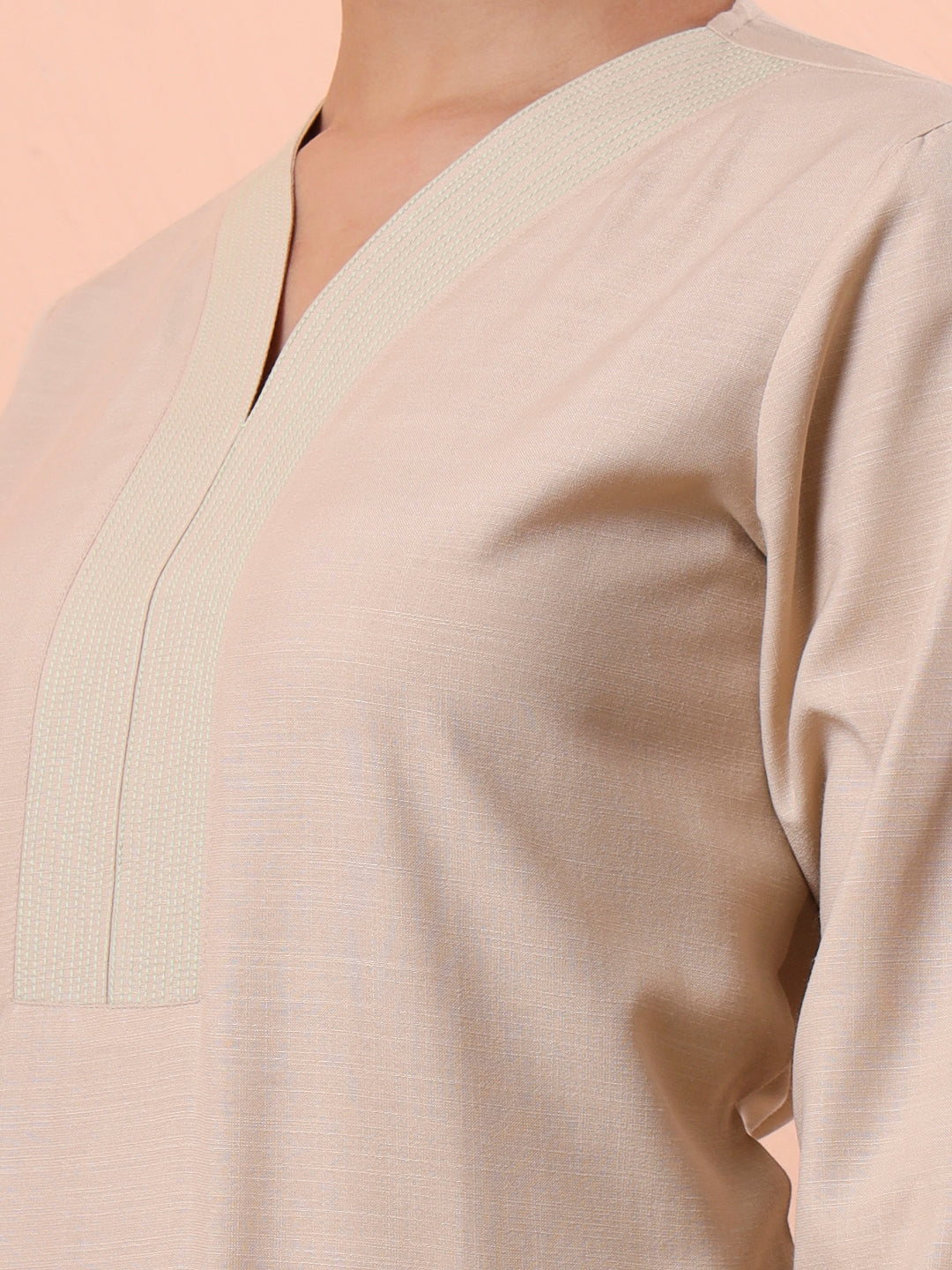 top with professional relaxed fit v neck 2