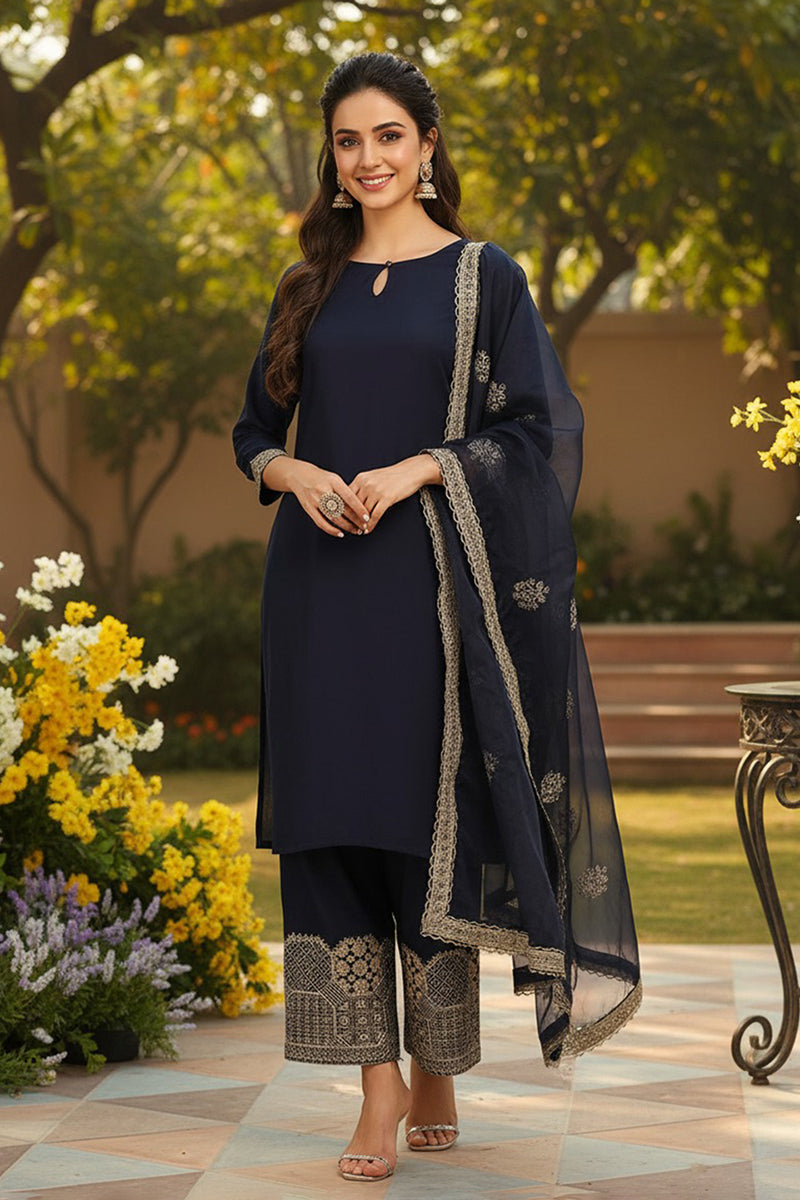 navy-blue-silk-blend-solid-embroidered-straight-suit-set-pkskd2249
