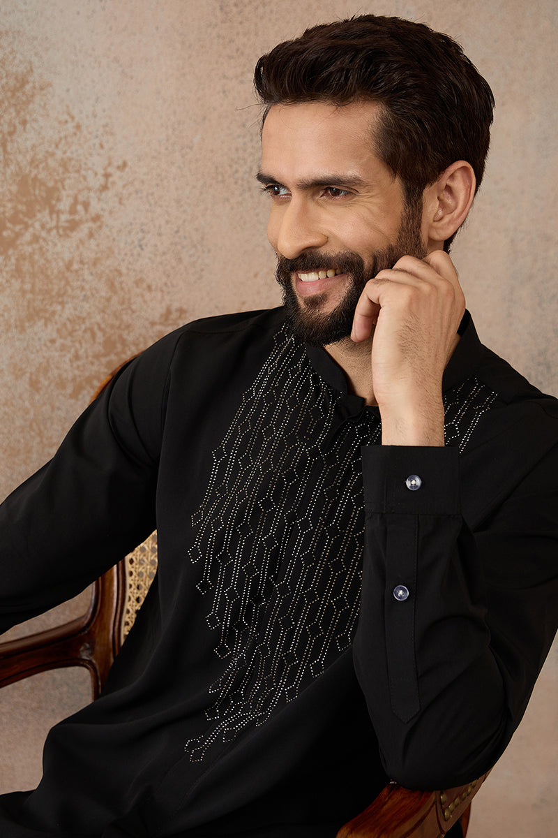 ethnic-bay-men-black-viscose-rayon-ethnic-motifs-printed-kurta-with-trouser-mkset2392