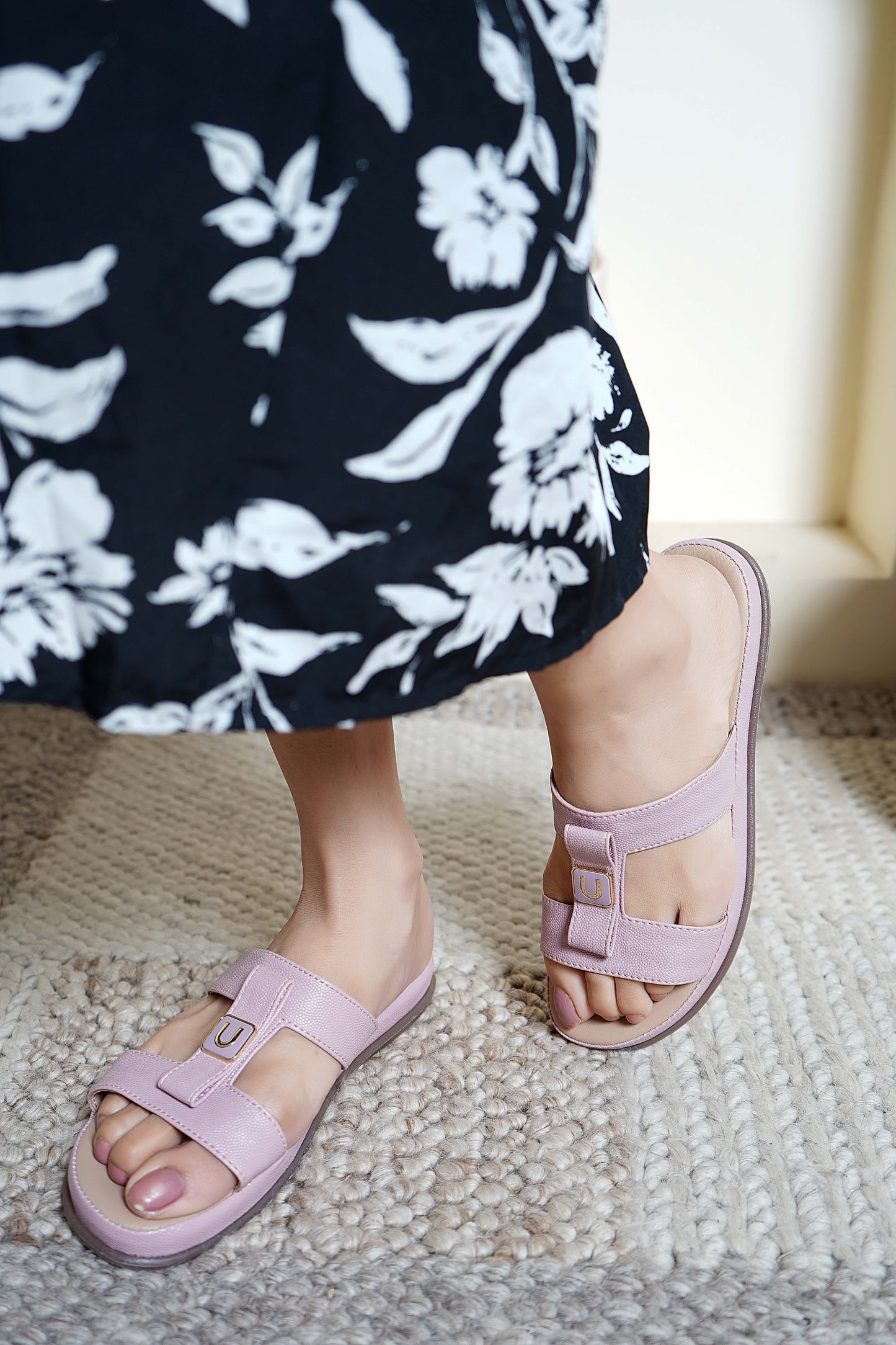 Lavender Casual Flats