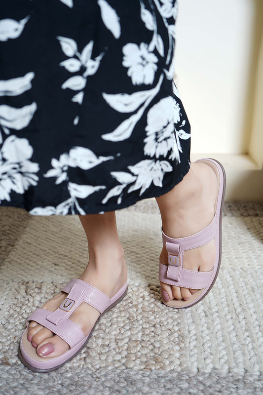 Lavender Casual Flats