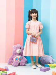 athena girl puff sleeve balloon dress 3