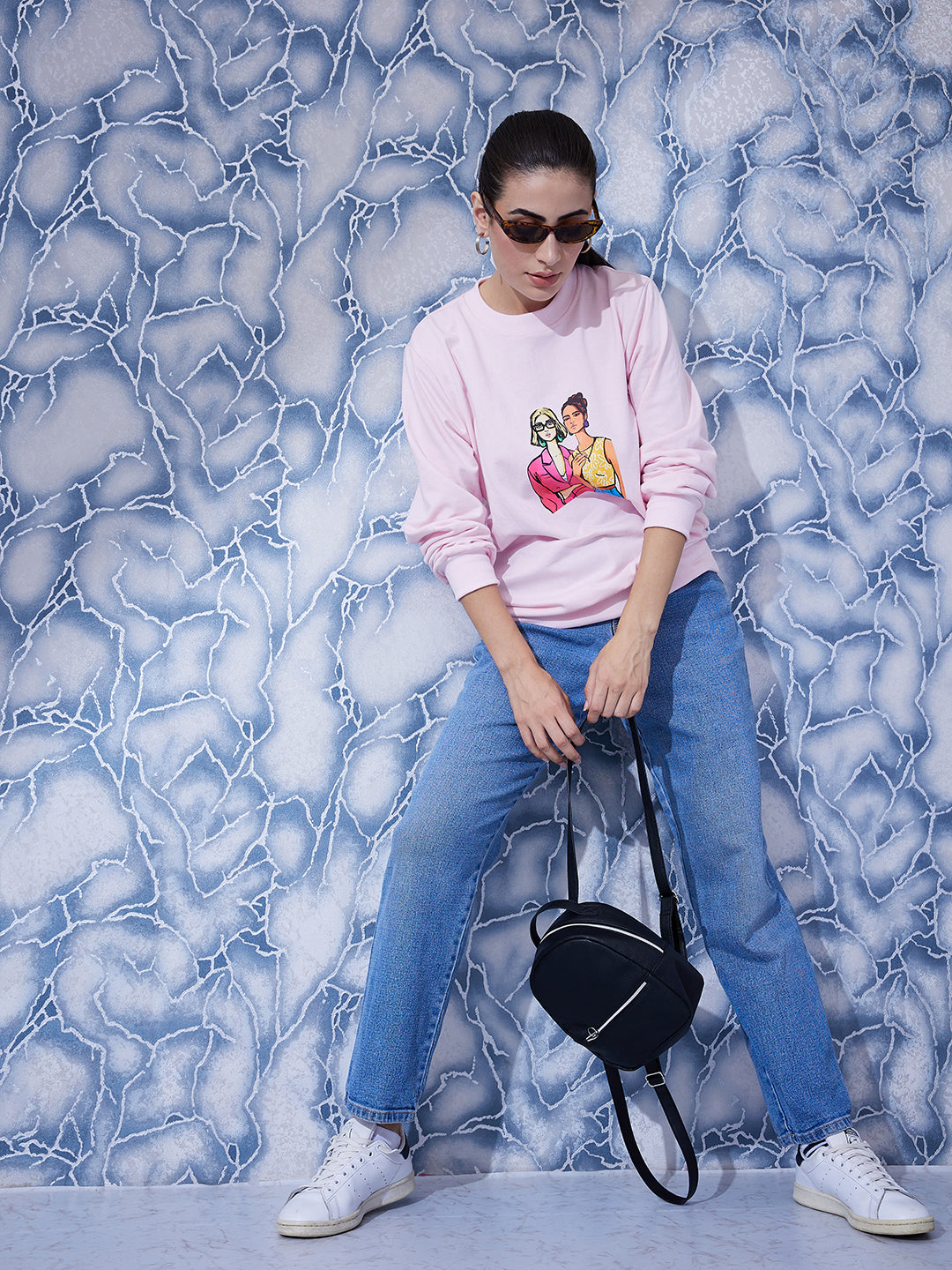 athena graphic printed sweatshirt 1