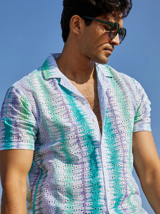 Horizontal Tie-Dye Shirt