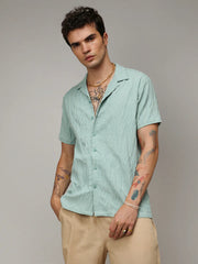 Grain-Textured Shirt