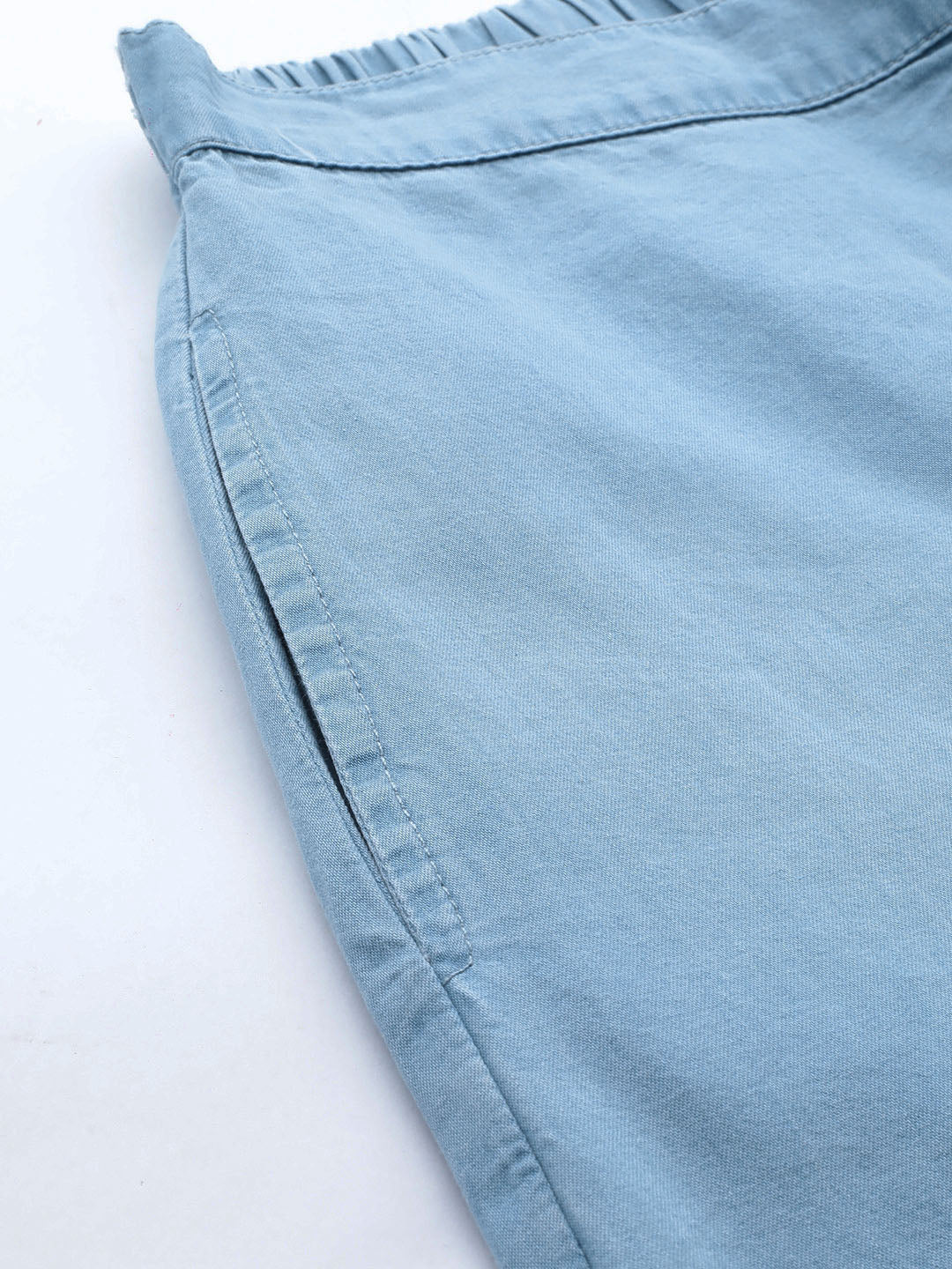 Denim Parallel Trousers