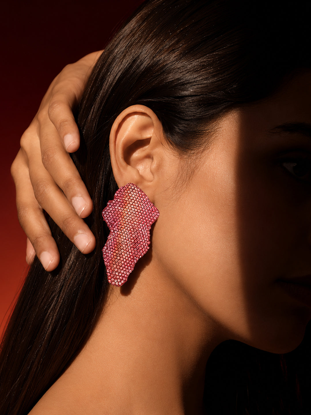 The Golden Bloom Stud Earrings