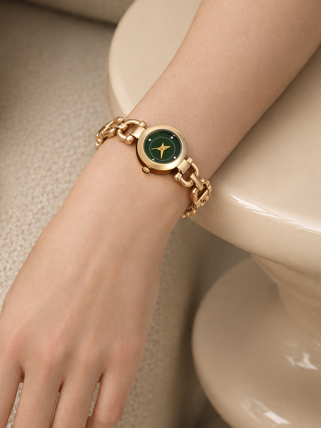 The Royale Chain Watch - Gold