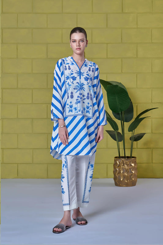 Women's Blended Cotton Satin Co-Ords