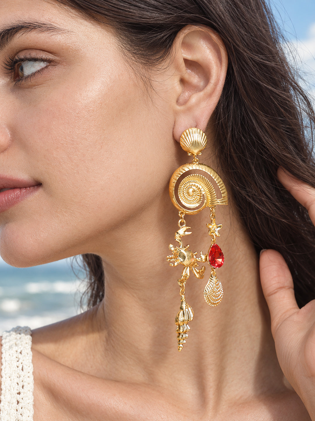 The Royal Relic Drop Earrings
