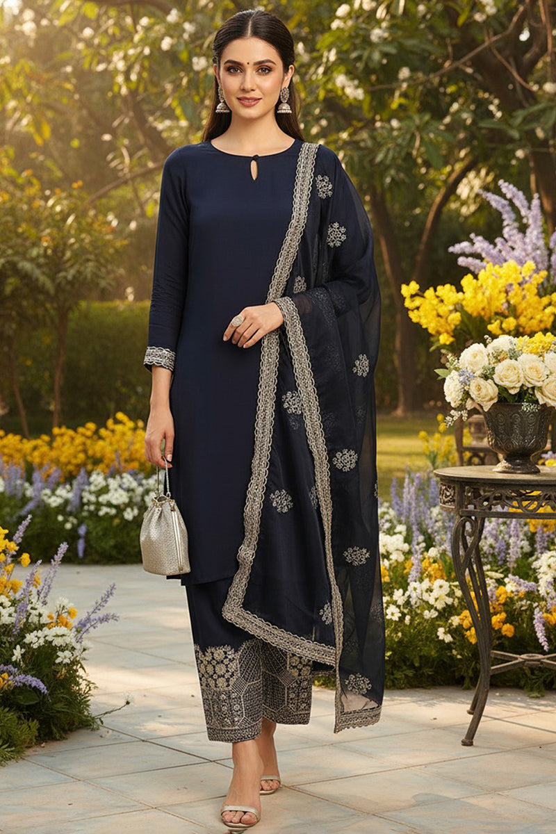 navy-blue-silk-blend-solid-embroidered-straight-suit-set-pkskd2249