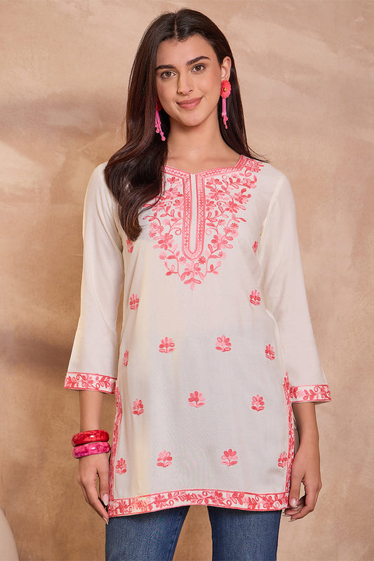 ahika-womens-white-viscose-rayon-solid-embroidered-top-vt1405