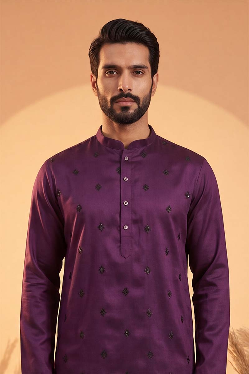 ethnic-bay-mens-violet-silk-blend-solid-embroidered-kurta-with-trousers-mkset2104