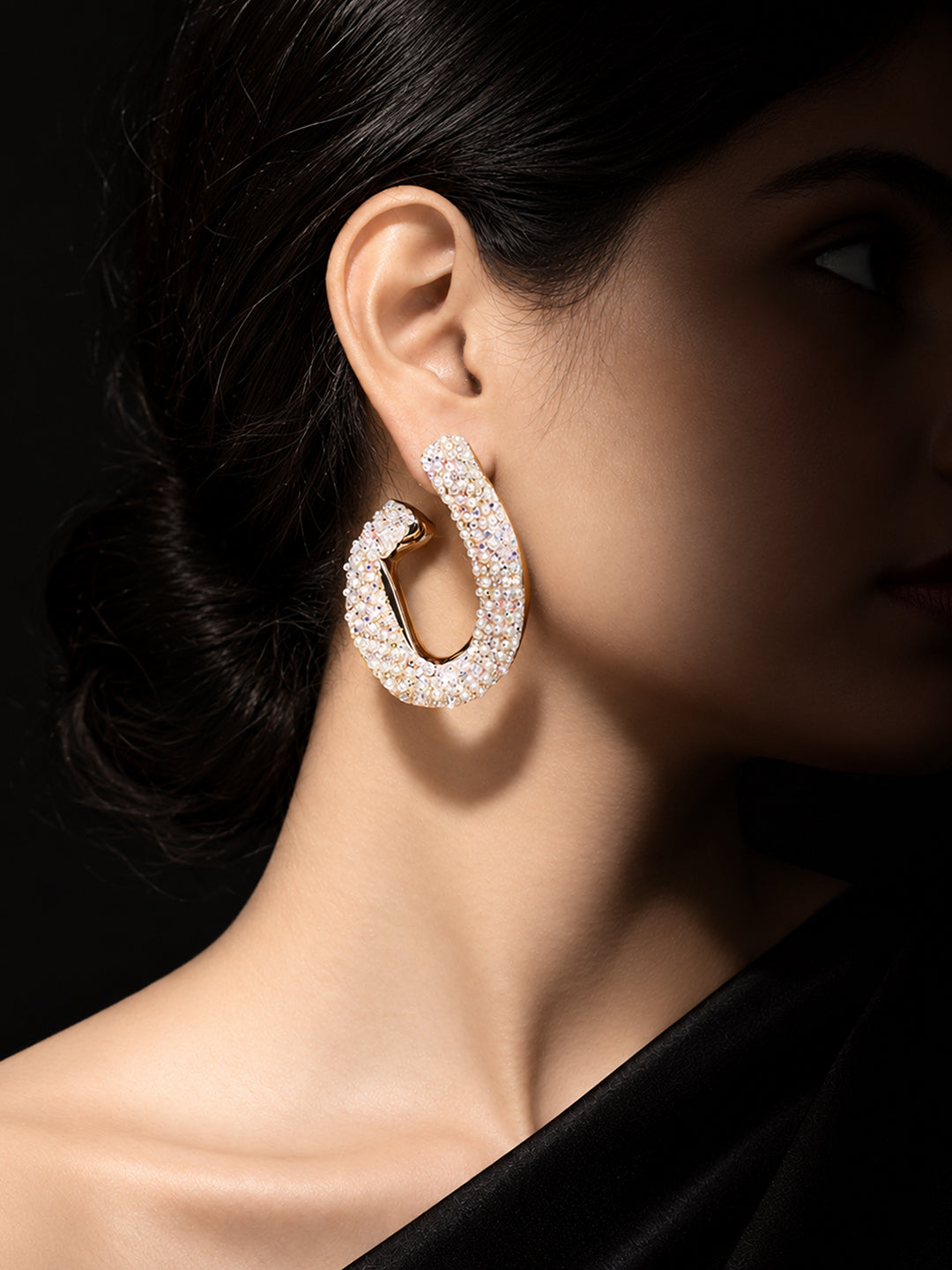 The Radiance Hoop Earrings