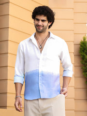 Contrast Ombre Shirt