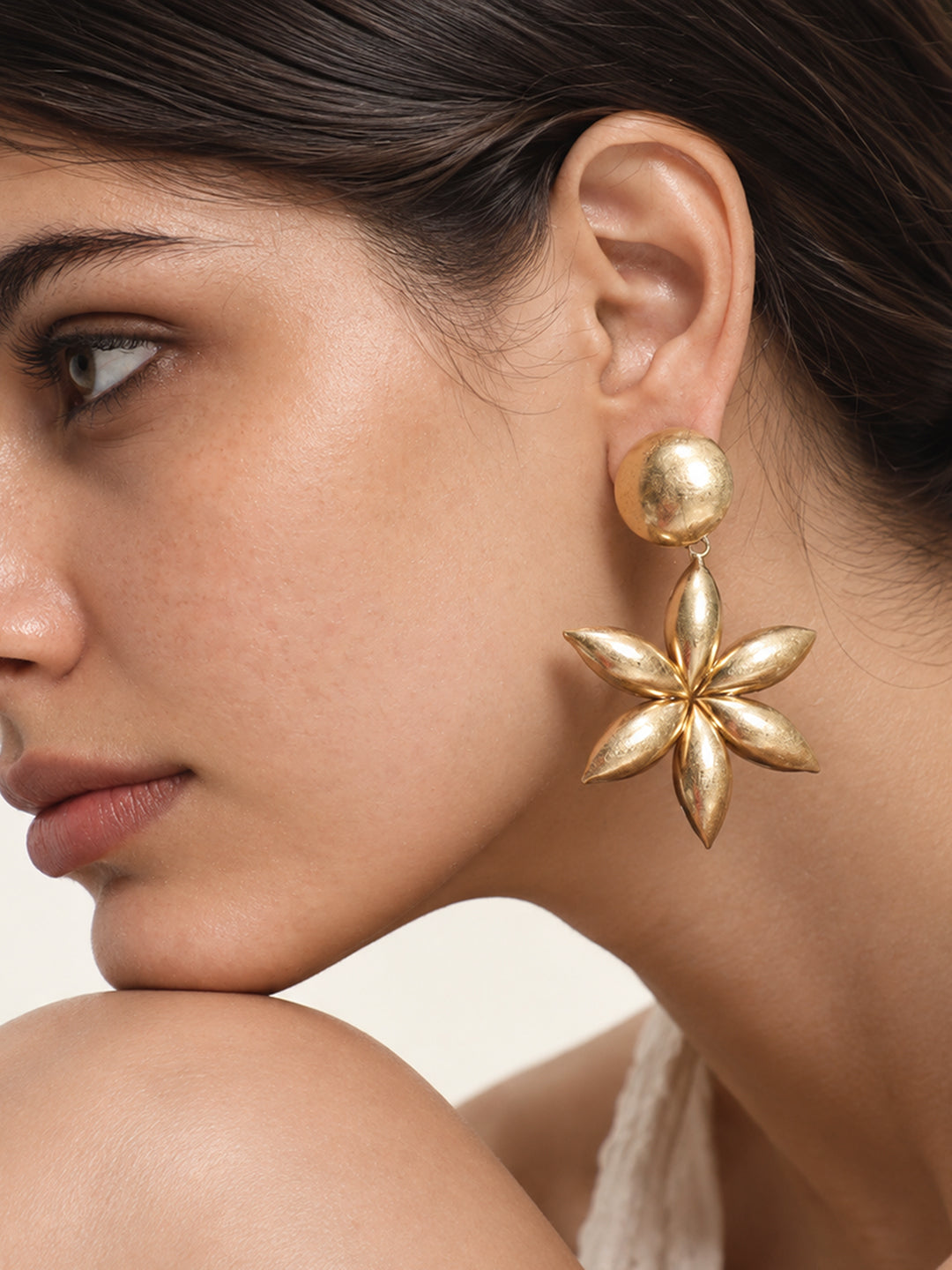 The Celeste Star Drop Earrings