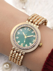 ساعة دائرية منقطة - ذهب كاليفورنيا