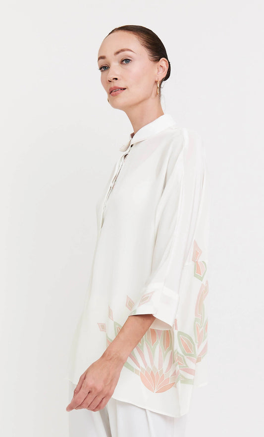 Women's Roman Silk Blend Co-Ords (Top Only)