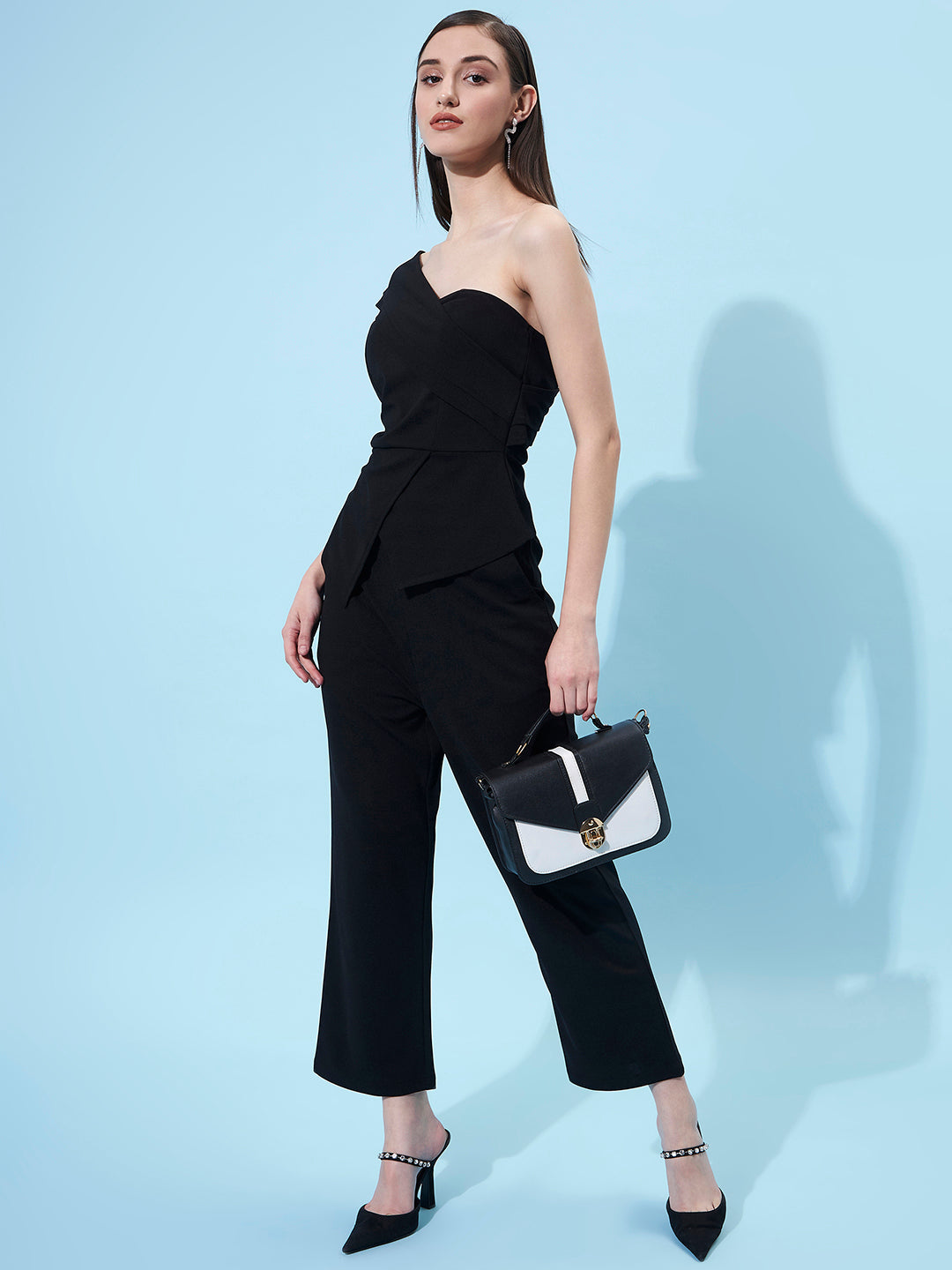 athena women one shoulder top trousers co ords