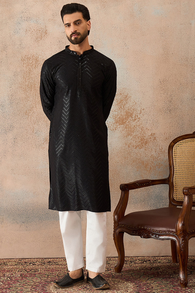 ethnic-bay-black-rayon-embroidered-straight-kurta-with-trousers-mkset2190
