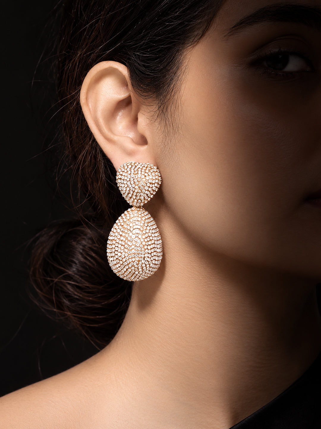 The Aurora Twist Hoops