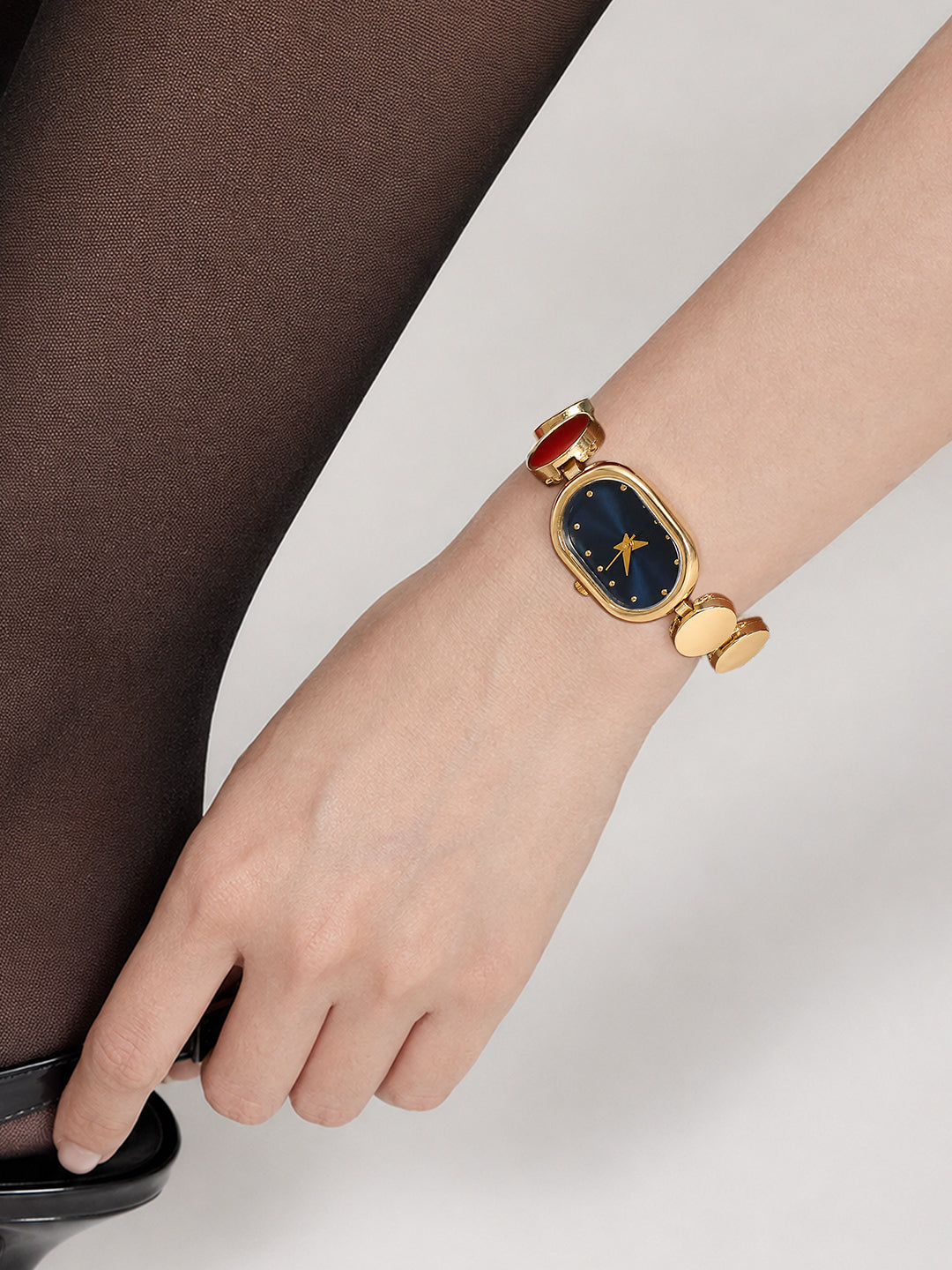 The Aurelia Chain Watch - Gold