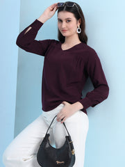 casual puff sleeves solid women top 5