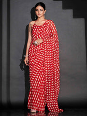 Tikhi Imli - Ethnic Motifs Printed Ready To Wear Saree