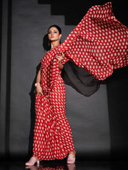 Tikhi Imli - Ethnic Motifs Printed Ready To Wear Saree
